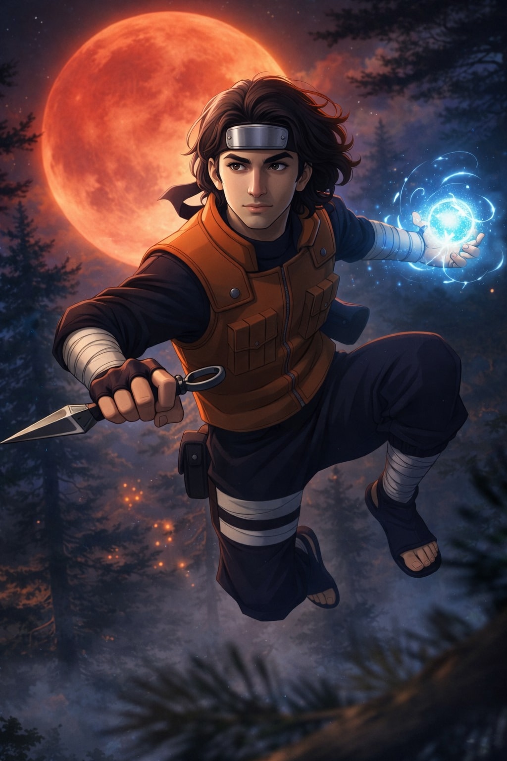 بعد از اعمال فیلتر 🍥 شینوبی قبیله برگ (Naruto)