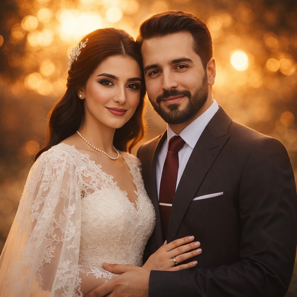 عکس عروسی هنری دونفره